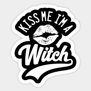 KISS ME I'M A WITCH - 2.0 Sticker